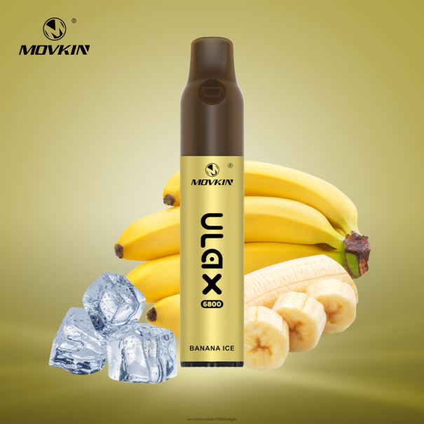 RandM Movkin Ulax 6800 (keramische spoel) oplaadbaar wegwerpvape-pod-apparaat bananen ijs - RandM vapes bestellen L0D2B61
