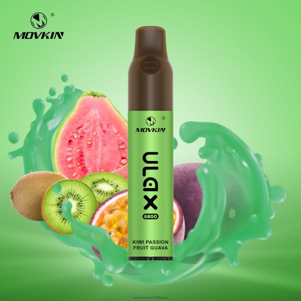 RandM Movkin Ulax 6800 (keramische spoel) oplaadbaar wegwerpvape-pod-apparaat kiwi-passievrucht-guave - RandM vapes bestellen L0D2B71