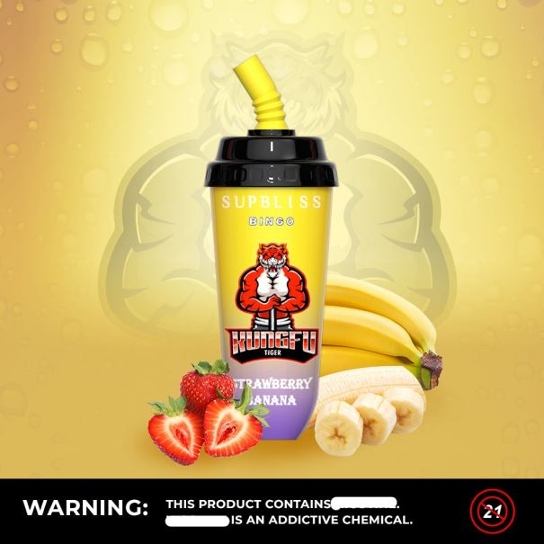 RandM Supbliss Bingo 8000 vape pod-apparaat 1 st aardbei banaan - RandM smaken L0D2B262