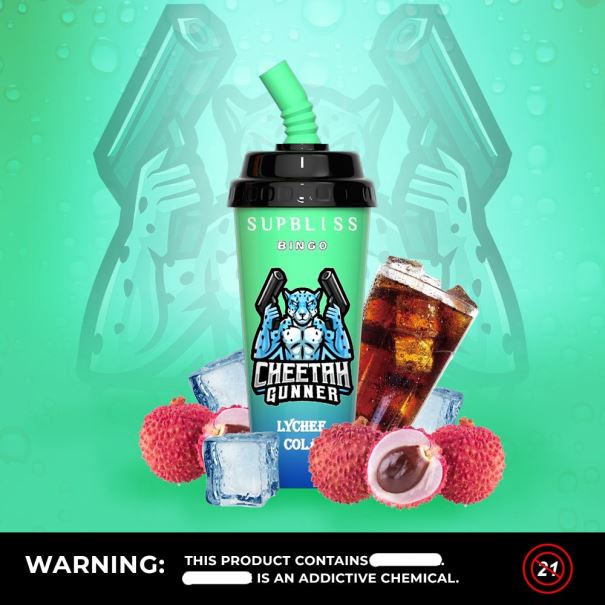 RandM Supbliss Bingo 8000 vape pod-apparaat 1 st lychee-cola - RandM tornado prijs L0D2B264