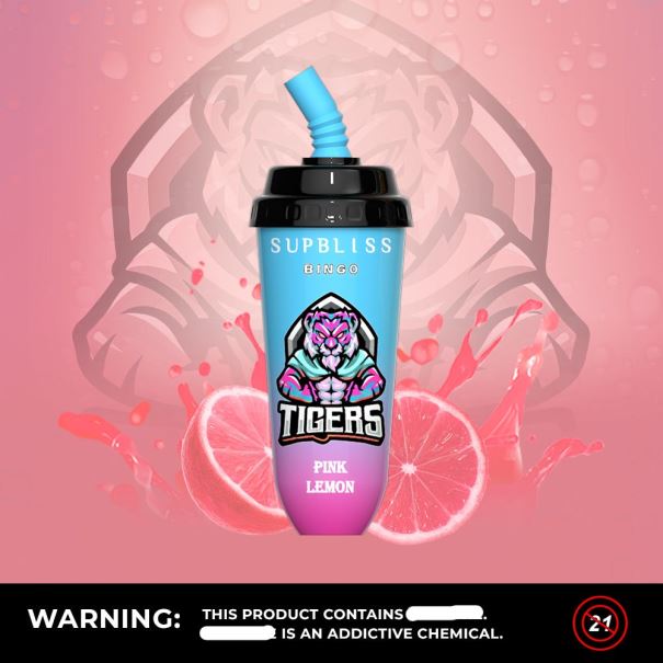 RandM Supbliss Bingo 8000 vape pod-apparaat 1 st roze citroen - tornado vape België L0D2B260