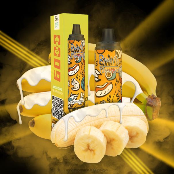 RandM Tornado 6000 luchtstroomregeling vape pod-apparaat 1 st Bananenmelk - RandM vape België L0D2B288