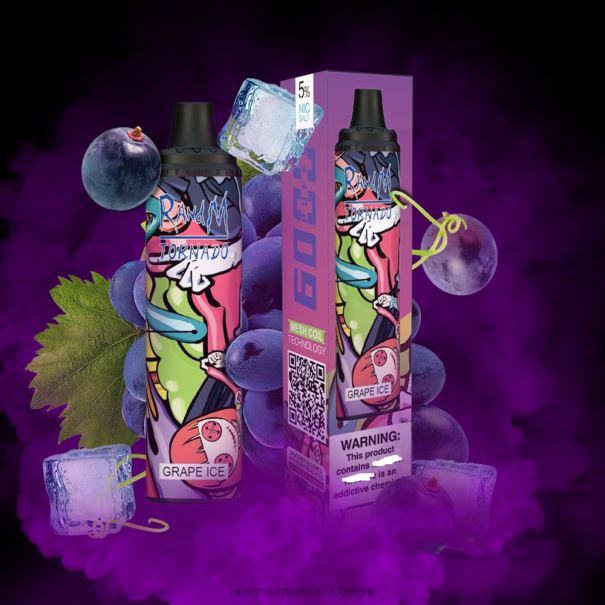 RandM Tornado 6000 luchtstroomregeling vape pod-apparaat 1 st Oranje frisdrank - RandM tornado Belgium L0D2B287