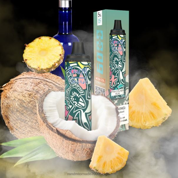 RandM Tornado 6000 luchtstroomregeling vape pod-apparaat 1 st Oranje frisdrank - RandM tornado Belgium L0D2B287