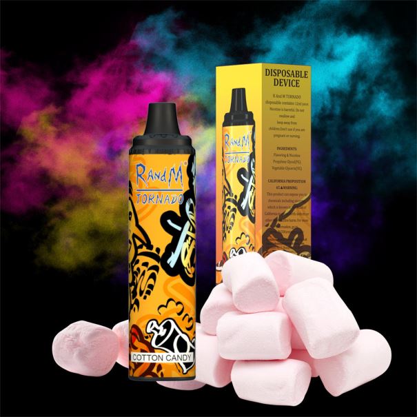 RandM Tornado 6000 luchtstroomregeling vape pod-apparaat 1 st druiven ijs - RandM tornado prijs L0D2B284
