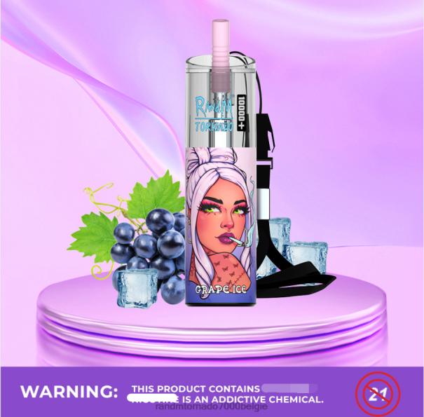 RandM Tornado 10000 plus luchtstroomregeling vape-apparaat 1 st dr blauw - RandM tornado prijs L0D2B84