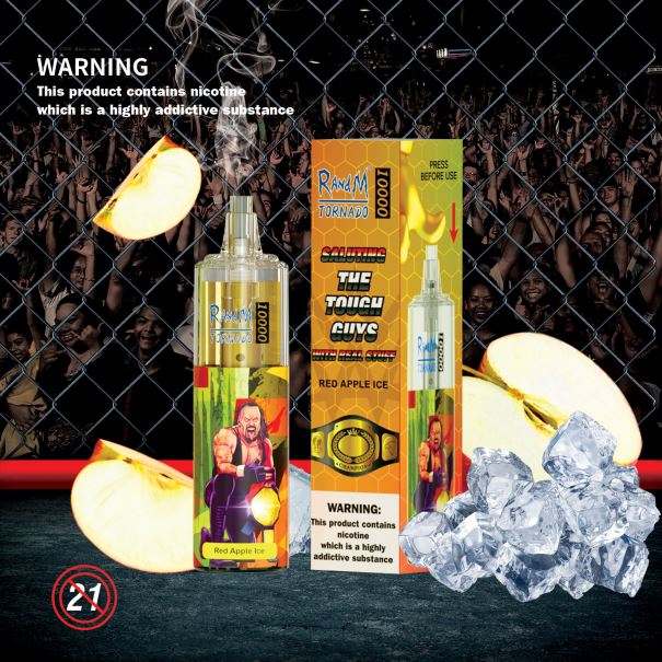 RandM Tornado 10000 luchtstroomregeling vape-apparaat 1 st mango-passievrucht - RandM tornado Belgium L0D2B117