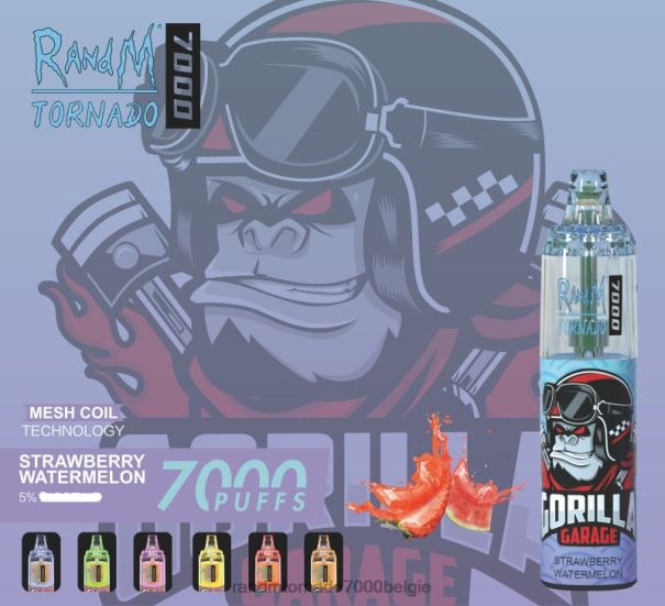 RandM Tornado 7000 vape-apparaat met luchtstroomregeling 1 st frisse munt - RandM tornado prijs L0D2B164