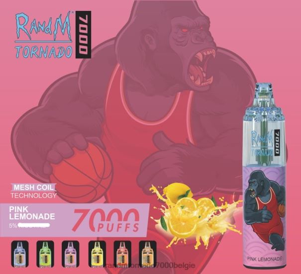 RandM Tornado 7000 vape-apparaat met luchtstroomregeling 1 st frisse munt - RandM tornado prijs L0D2B164