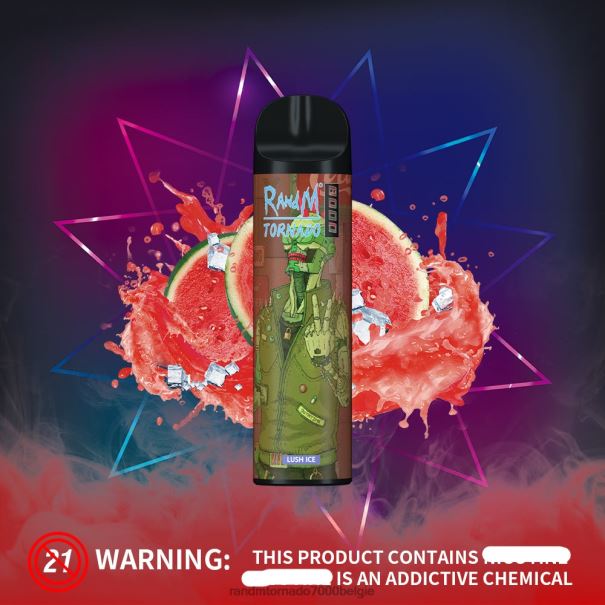 RandM Tornado 8000 vape-apparaat met luchtstroomregeling 1 st zure appel - tornado vape België L0D2B240