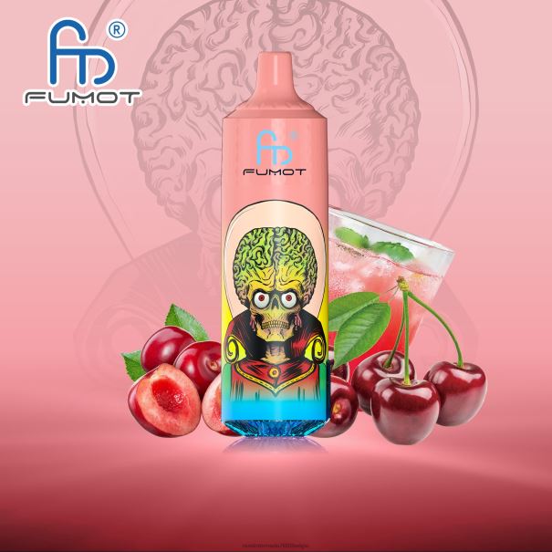 Fumot RandM Tornado 9000 pro vape-apparaat met batterij en ejuice-display versie 1 kersen cola - RandM vape België L0D2B188