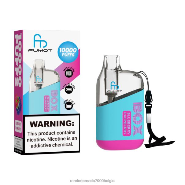 Fumot Original RandM Tornado Box 10000 luchtstroomregeling vape-apparaat 1 st zwart ijs - tornado vape kopen L0D2B99